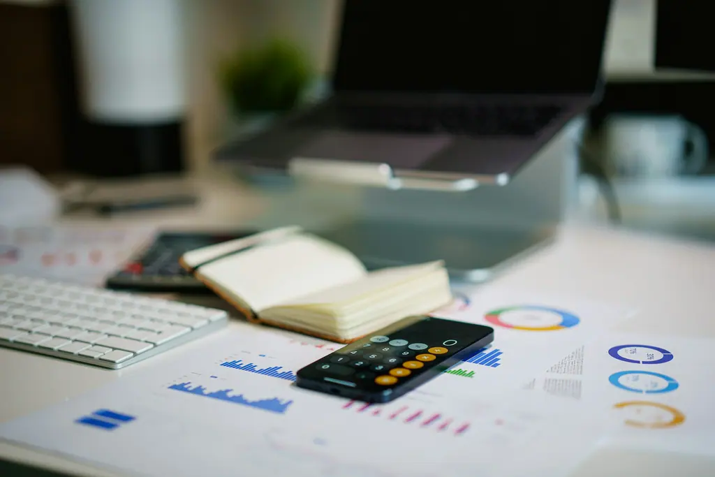 Accounting desk prepared for a new client review, used as context imagery.